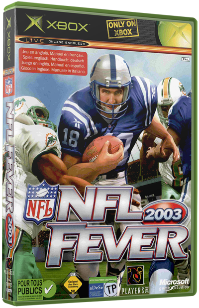 NFL Fever 2003 (USA)3D boxes